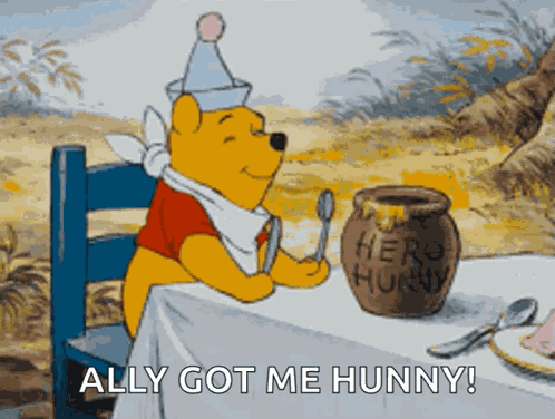 Winnie The Pooh Hug GIF