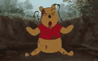 Winnie The Pooh Rabbia Oh Rabbia Mannaggia Uff Uffa Maledizione Mannaccia Accidenti GIF