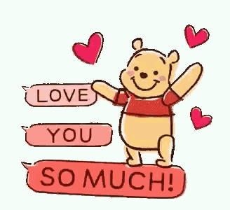 Winniethepooh Iloveyou GIF
