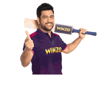 Winzo Ms Dhoni Sticker
