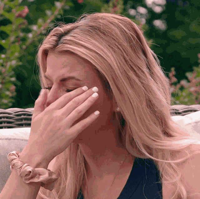 Wiping My Tears Lauren Sorrentino GIF