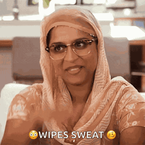 Wiping Off Sweat Paramjeet Singh GIF