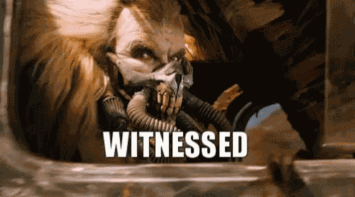 Witness Me Madmax GIF