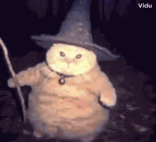 Wizard Cat By Demonwolf Witch Cat GIF