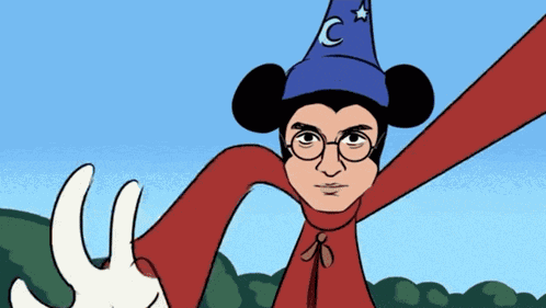 Wizard Mickey GIF