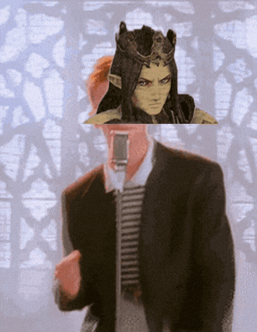 Wizardry Variants Daphne Rick Roll GIF