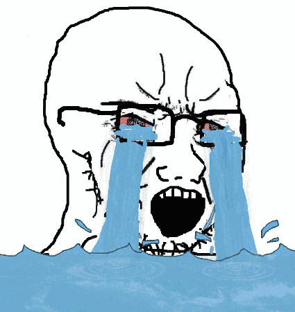 Wojak Crying GIF