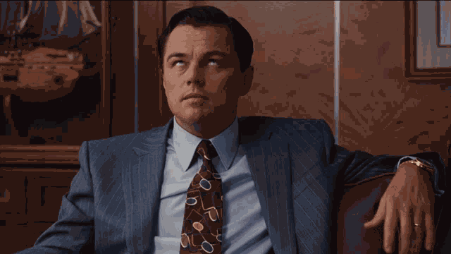 Wolf Of Wall Street Oh My God GIF