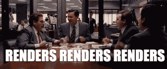 Wolf Of Wall Street Renders GIF
