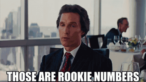 Wolf Of Wall Street Rookie Numbers GIF