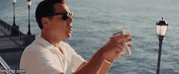 Wolf Of Wall Street Throwing Money GIF