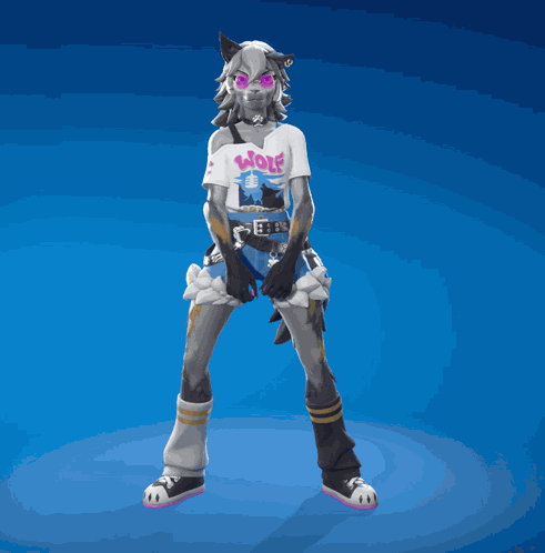 Wolfie Fortnite Dance GIF
