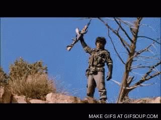 Wolverines Gun GIF