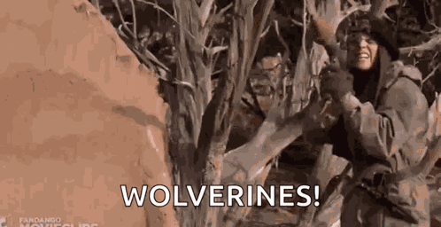 Wolverines War GIF