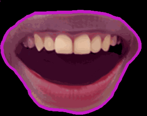 Woman Laugh Mouth GIF