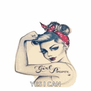 Woman Power GIF