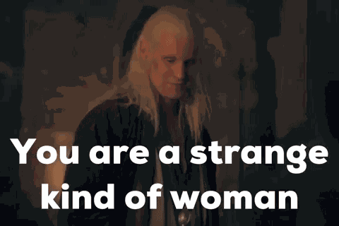 Woman Strange GIF