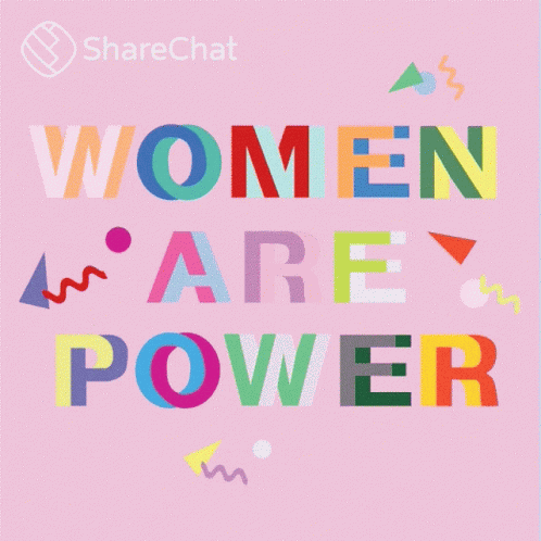 Women Are Power महिलाएंशक्तिहैं GIF