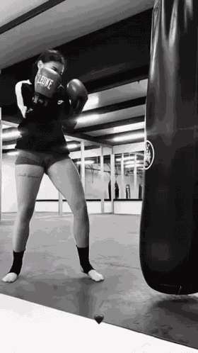 Women Kickboxing GIF
