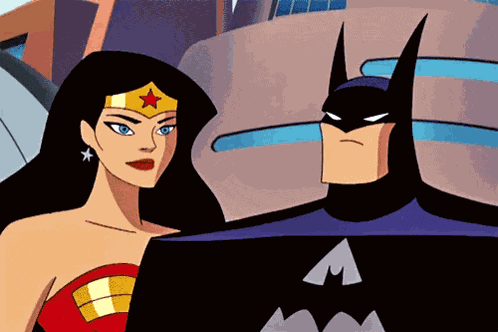 Wonder Woman Batman GIF