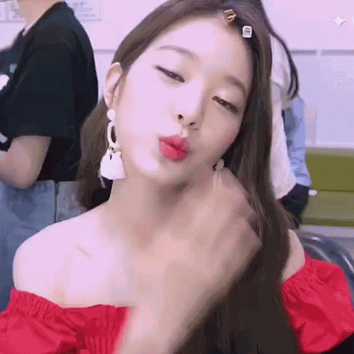 Wonyoung Kiss Wonyoung Iconic GIF