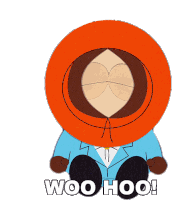 Woo Hoo Kenny Mccormick Sticker