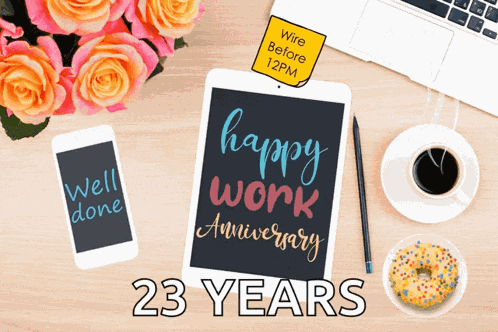 Work Anniversary Happy Work Anniversary GIF