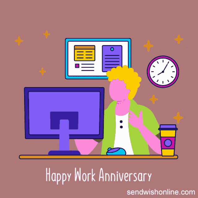 Work Anniversary Party GIF