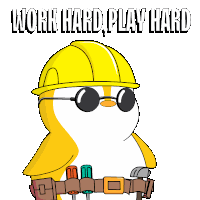 Work Working Sticker