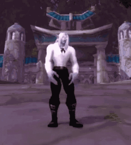 World Of Warcraft Dance Warcraft Night Elf Male GIF