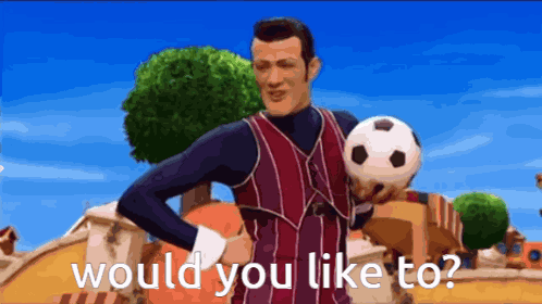 Would You Like To Would You Like To Robbie Rotten GIF