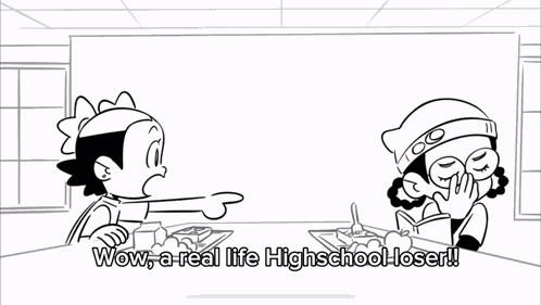Wow A Real Life Highschool Loser Aika GIF