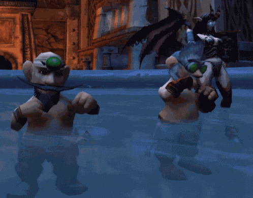 Wow Classic Gnome Dancing GIF