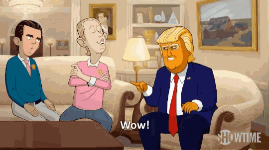 Wow Donald Trump GIF