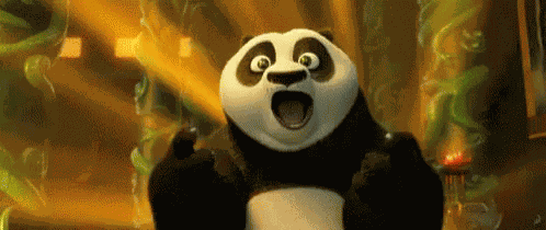 Wow Kung Fu Panda GIF