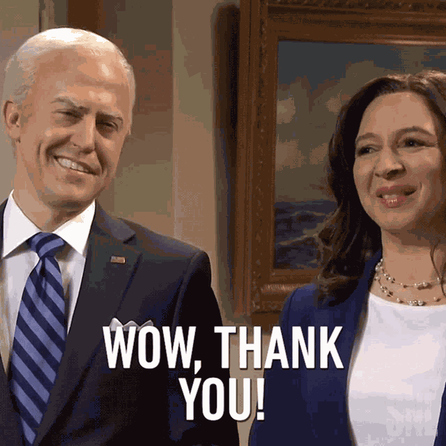 Wow Thank You Kamala Harris GIF
