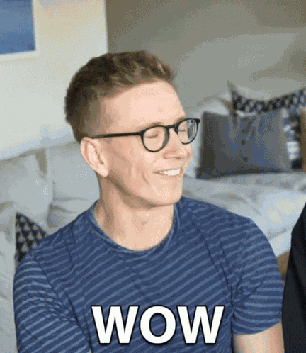Wow Tyler Oakley GIF