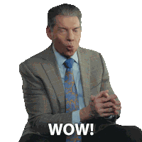 Wow Vince Mcmahon Sticker