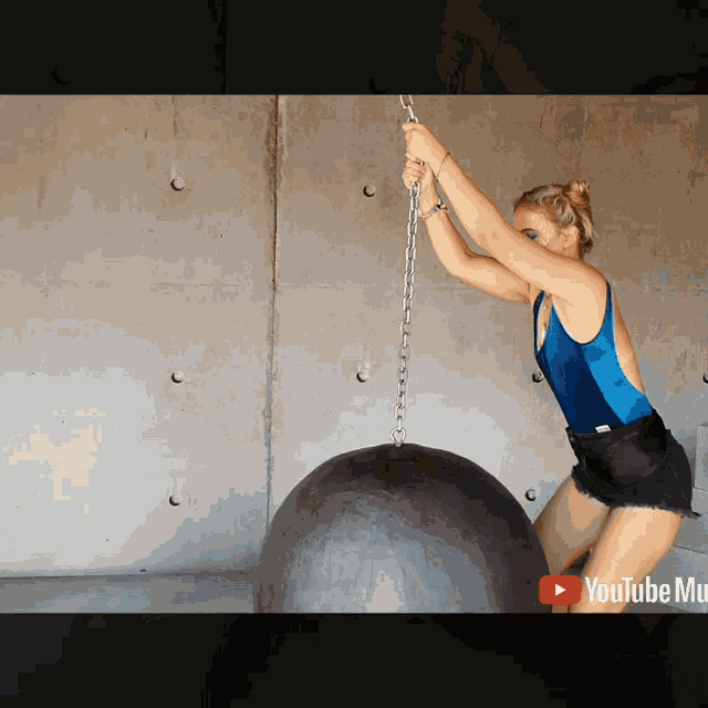Wrecking Ball Swinging GIF