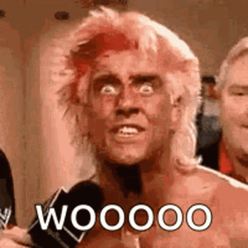 Wrestler Woo GIF