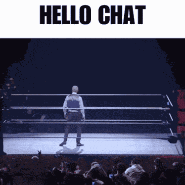 Wrestling Hello GIF