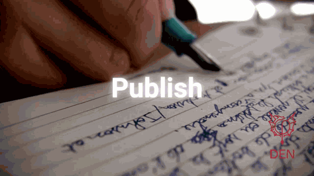 Write Writing GIF