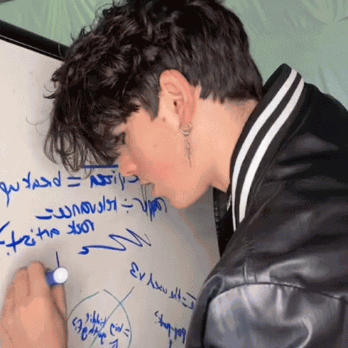 Writing Evan Thomas GIF