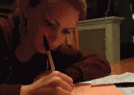 Writing GIF