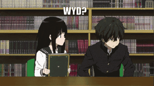 Wyd Hyouka GIF
