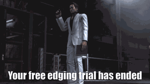 Yakuza Edging GIF