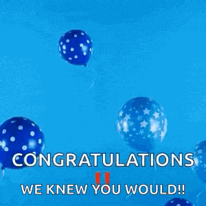 Yay Balloons GIF
