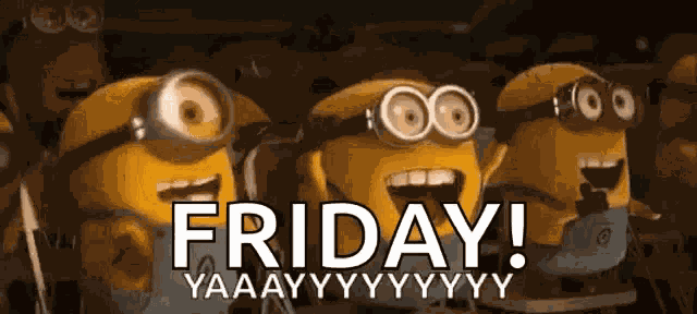 Yay Minions GIF