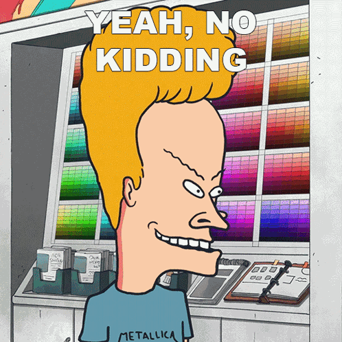 Yeah No Kidding Beavis GIF