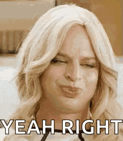 Yeah Right Really GIF